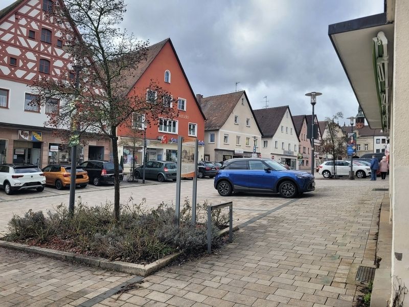 Der untere Marktplatz / The Lower Market Square Marker image. Click for full size.
