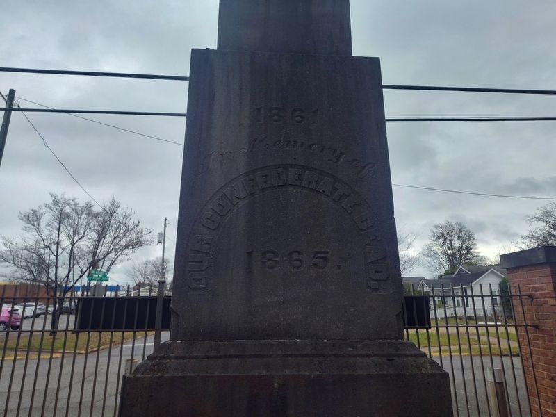 Tuscaloosa Confederate Monument Marker image. Click for full size.