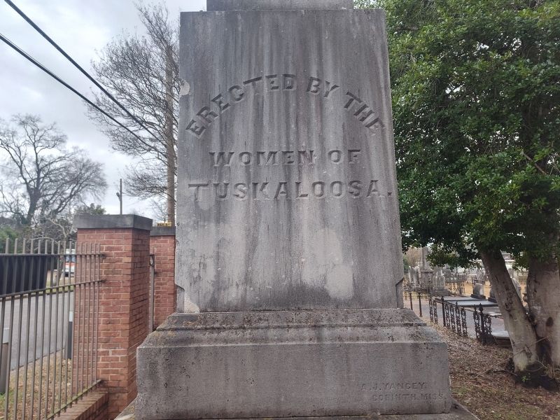 Tuscaloosa Confederate Monument image. Click for full size.