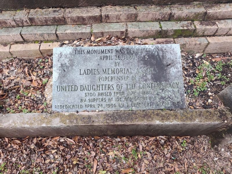 Tuscaloosa Confederate Monument image. Click for full size.