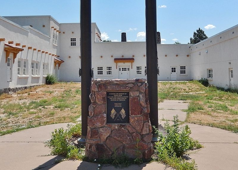 San Luis and Costilla County Veterans Memorial image. Click for full size.
