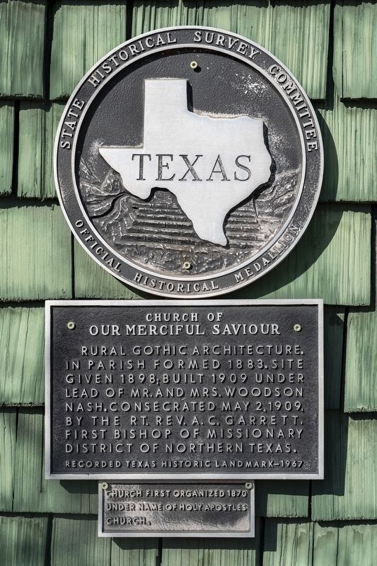 Church of Our Merciful Saviour Marker. Click for full size. Church of Our Merciful Saviour Marker image. Click for full size.