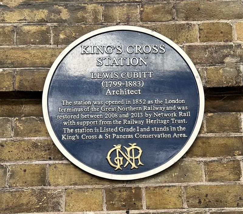 King’s Cross Station Marker. Click for full size. King’s Cross Station Marker image. Click for full size.
