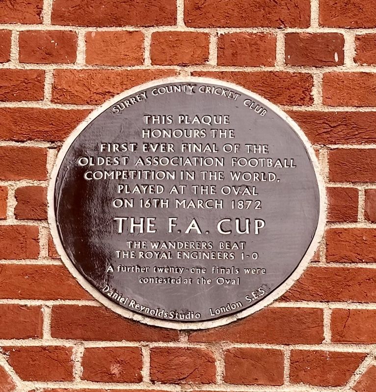 The F.A. Cup Marker image. Click for full size.