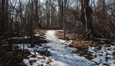 Welcome To Malcolmson Eco-Park - Marker in context. Click for full size. Welcome To Malcolmson Eco-Park - Marker in context image. Click for full size.