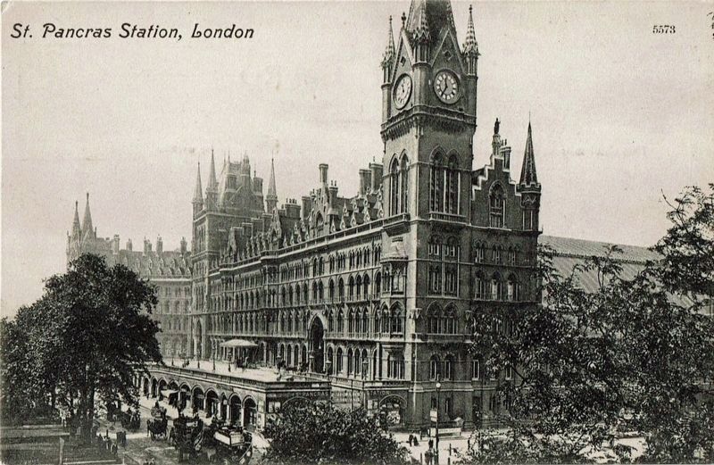 St Pancras Station. Click for full size. St Pancras Station image. Click for full size.