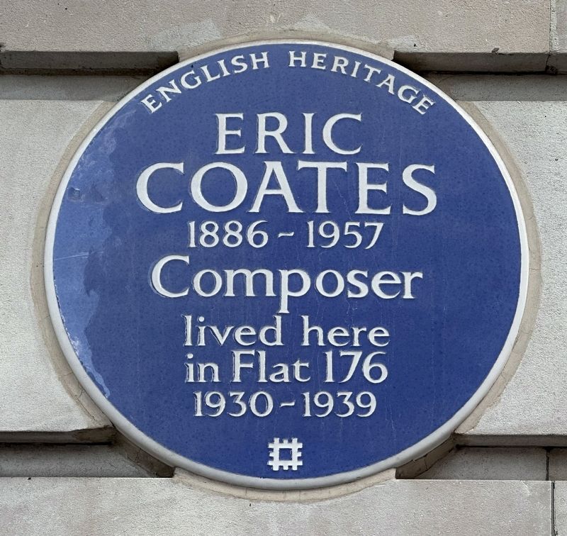 Eric Coates Marker image. Click for full size.