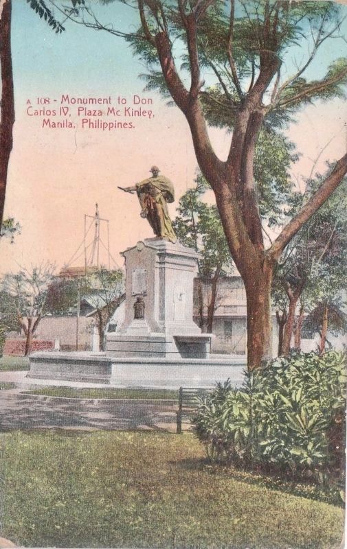 Monument to Don Carlos IV. Click for full size. Monument to Don Carlos IV image. Click for full size.