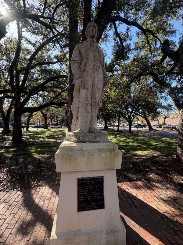 Bernardo de Galvez Marker. Click for full size. Bernardo de Galvez Marker image. Click for full size.