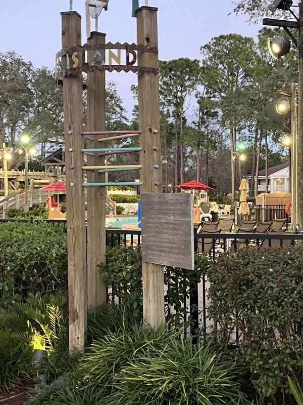 The Legend of Ol' Man Island Marker image. Click for full size.