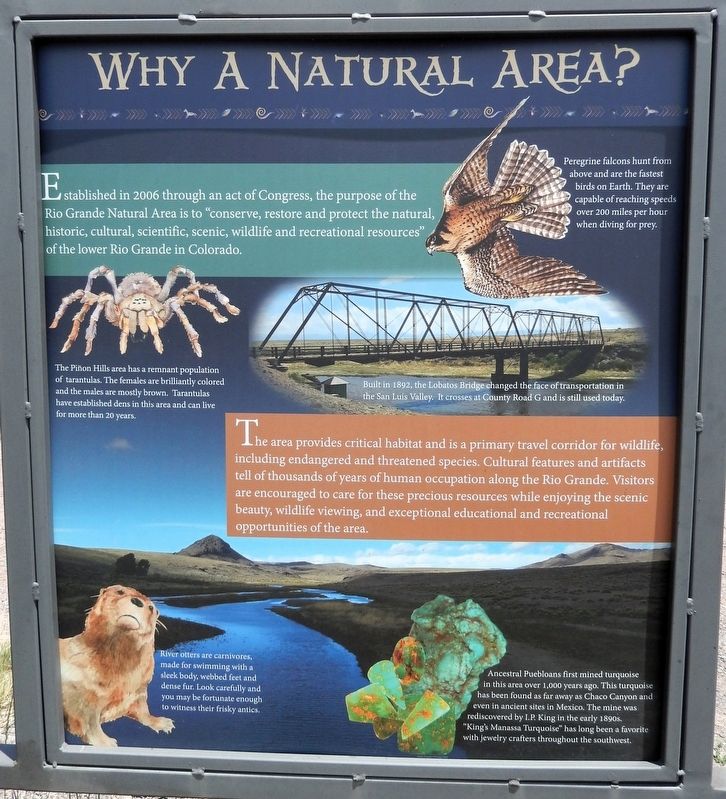 Why a Natural Area? Marker. Click for full size. Why a Natural Area? Marker image. Click for full size.