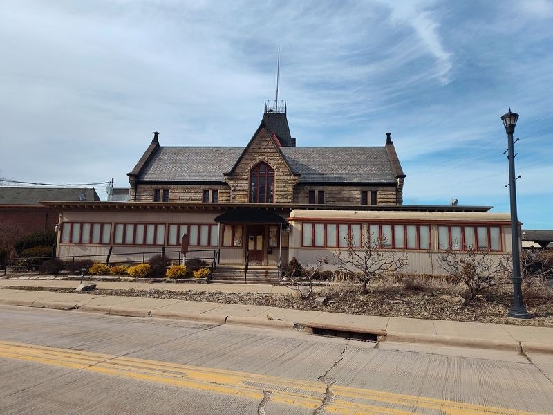 Berea Union Depot Marker image. Click for full size.
