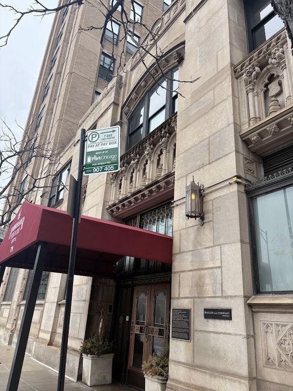 Haberdasher Square Lofts: A Landmark of Chicago's Industrial Past Marker image. Click for full size.