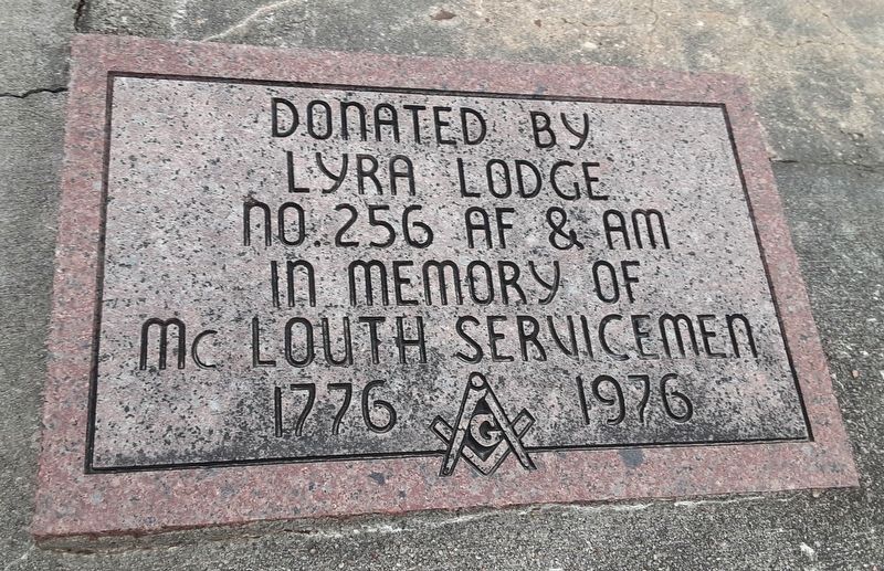 Veterans Memorial Marker. Click for full size. Veterans Memorial Marker image. Click for full size.