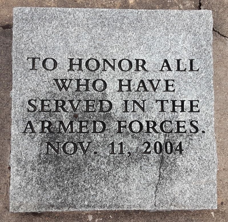 Veterans Memorial Marker. Click for full size. Veterans Memorial Marker image. Click for full size.