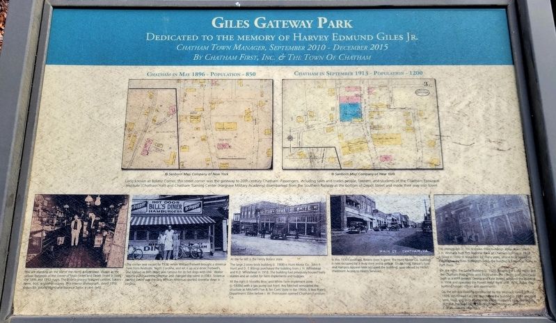 Giles Gateway Park Marker image. Click for full size.