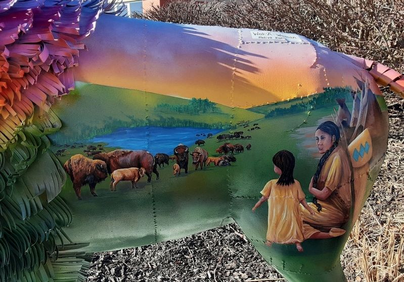 "Women of the West" Marker Mural. Click for full size. "Women of the West" Marker Mural image. Click for full size.
