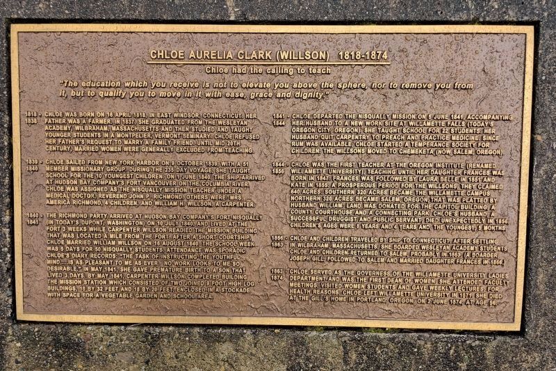 Timeline side of marker.. Click for full size. Timeline side of marker. image. Click for full size.
