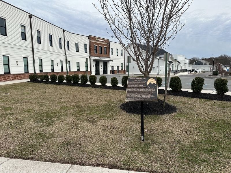 Robert Bolling, Jr. Marker - wide view image. Click for full size.