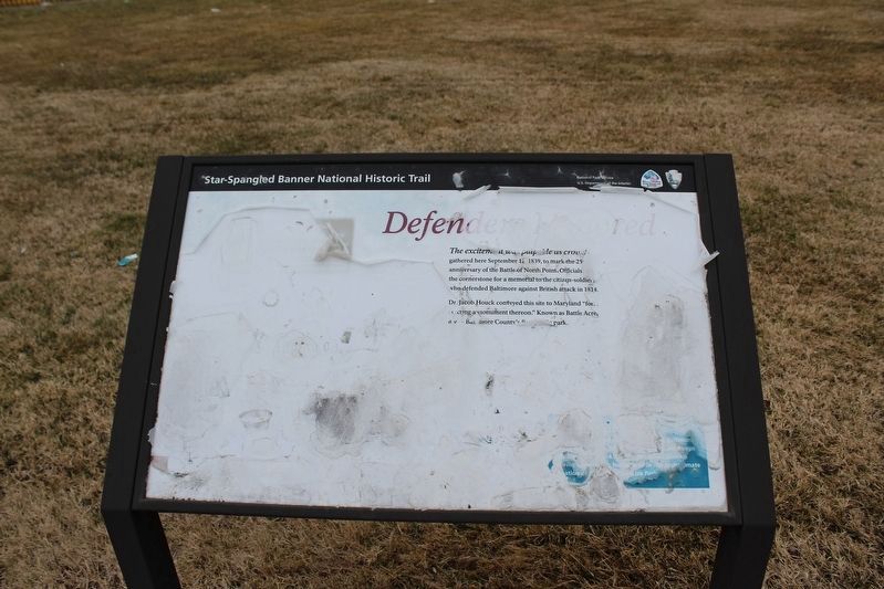 Defenders Honored Marker image. Click for full size.