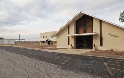 First Baptist Church of Kenedy Marker image. Click for full size.