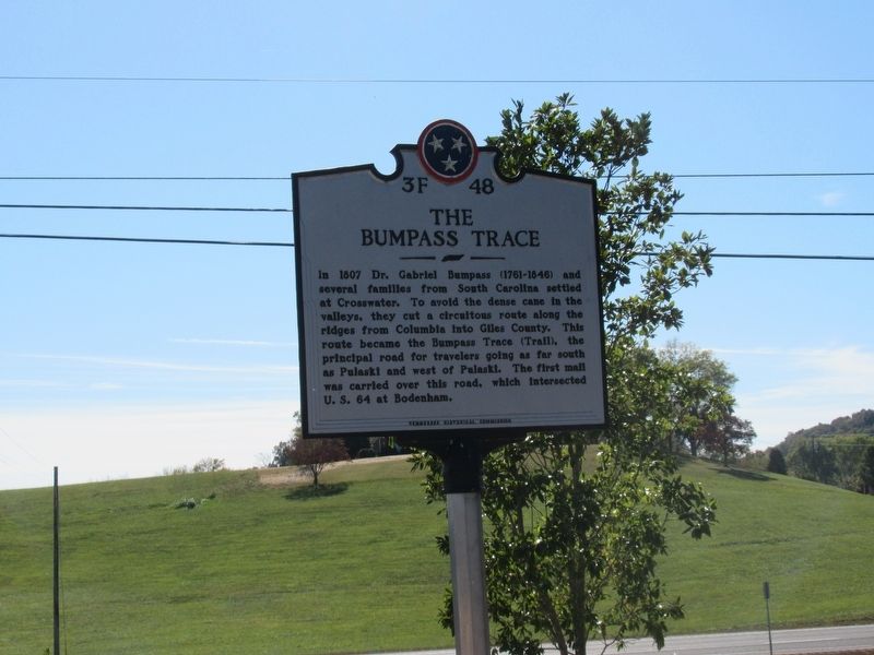 The Bumpass Trace Marker. Click for full size. The Bumpass Trace Marker image. Click for full size.