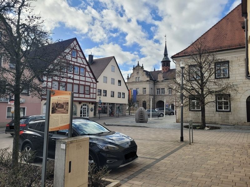 Der obere Marktplatz / The Upper Market Square Marker image. Click for full size.