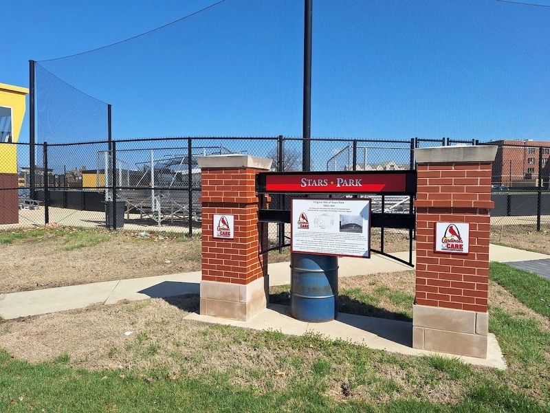 Original Site of Stars Park Marker image. Click for full size.