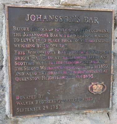 Johansson's Bar - Marker image. Click for full size.