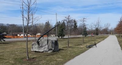 Johansson's Bar and the marker in context image. Click for full size.