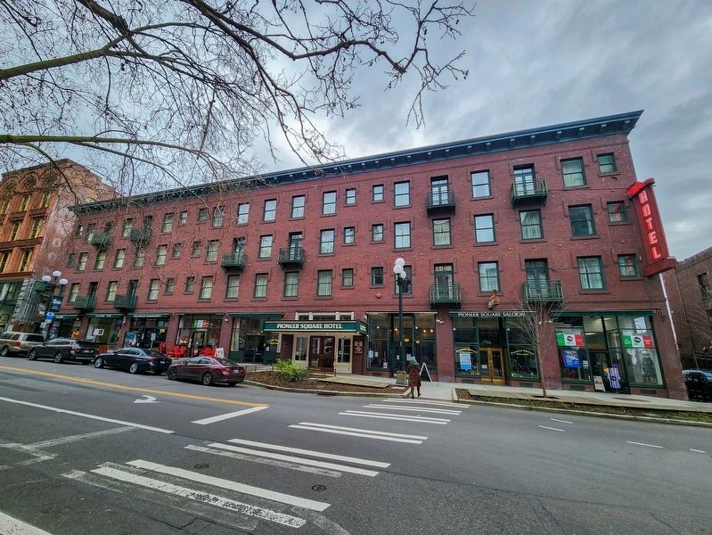 Pioneer Square Hotel. Click for full size. Pioneer Square Hotel image. Click for full size.