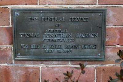 The Funeral Service Marker. Click for full size. The Funeral Service Marker image. Click for full size.