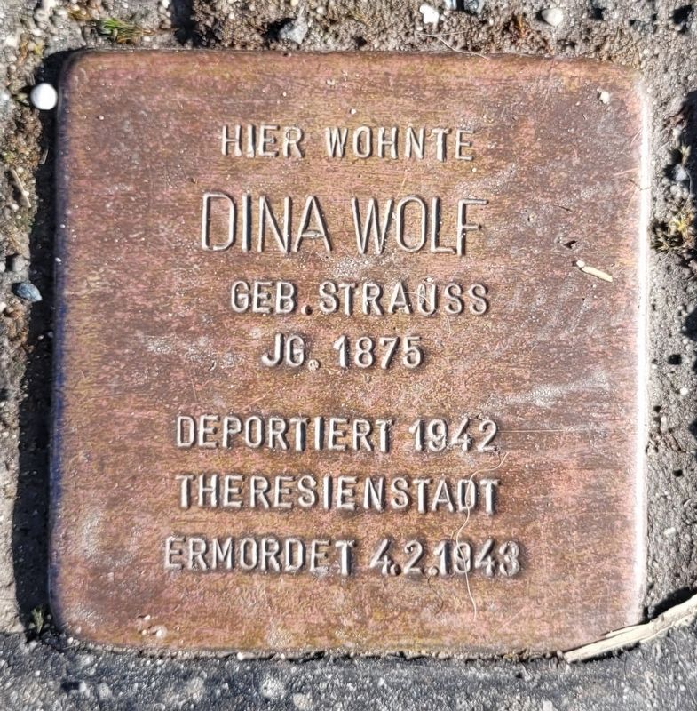Dina Wolf Marker. Click for full size. Dina Wolf Marker image. Click for full size.