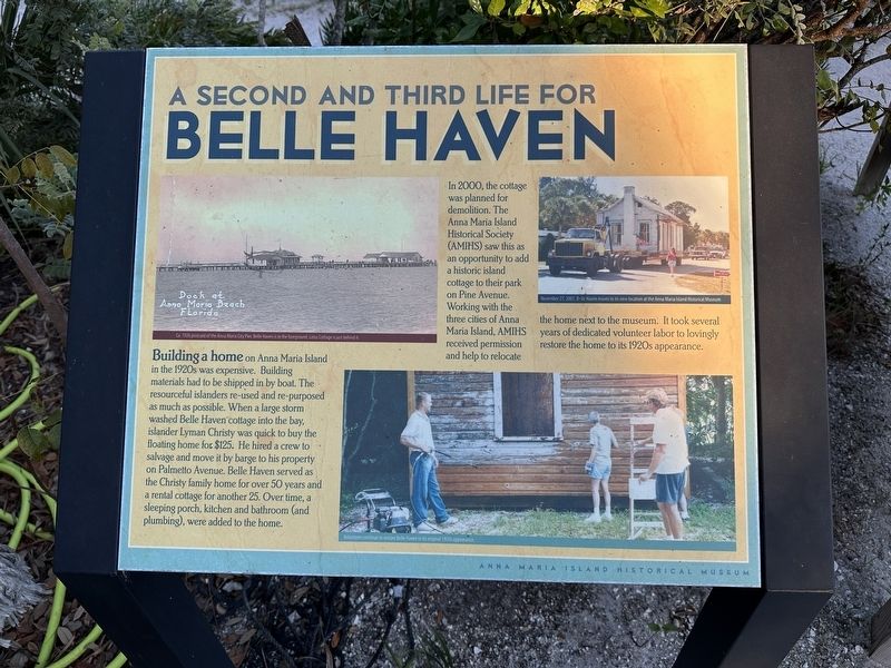 A Second and Third Life for Belle Haven Marker image. Click for full size.