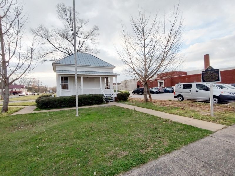 Gantts Quarry Post Office & Marker. Click for full size. Gantts Quarry Post Office & Marker image. Click for full size.