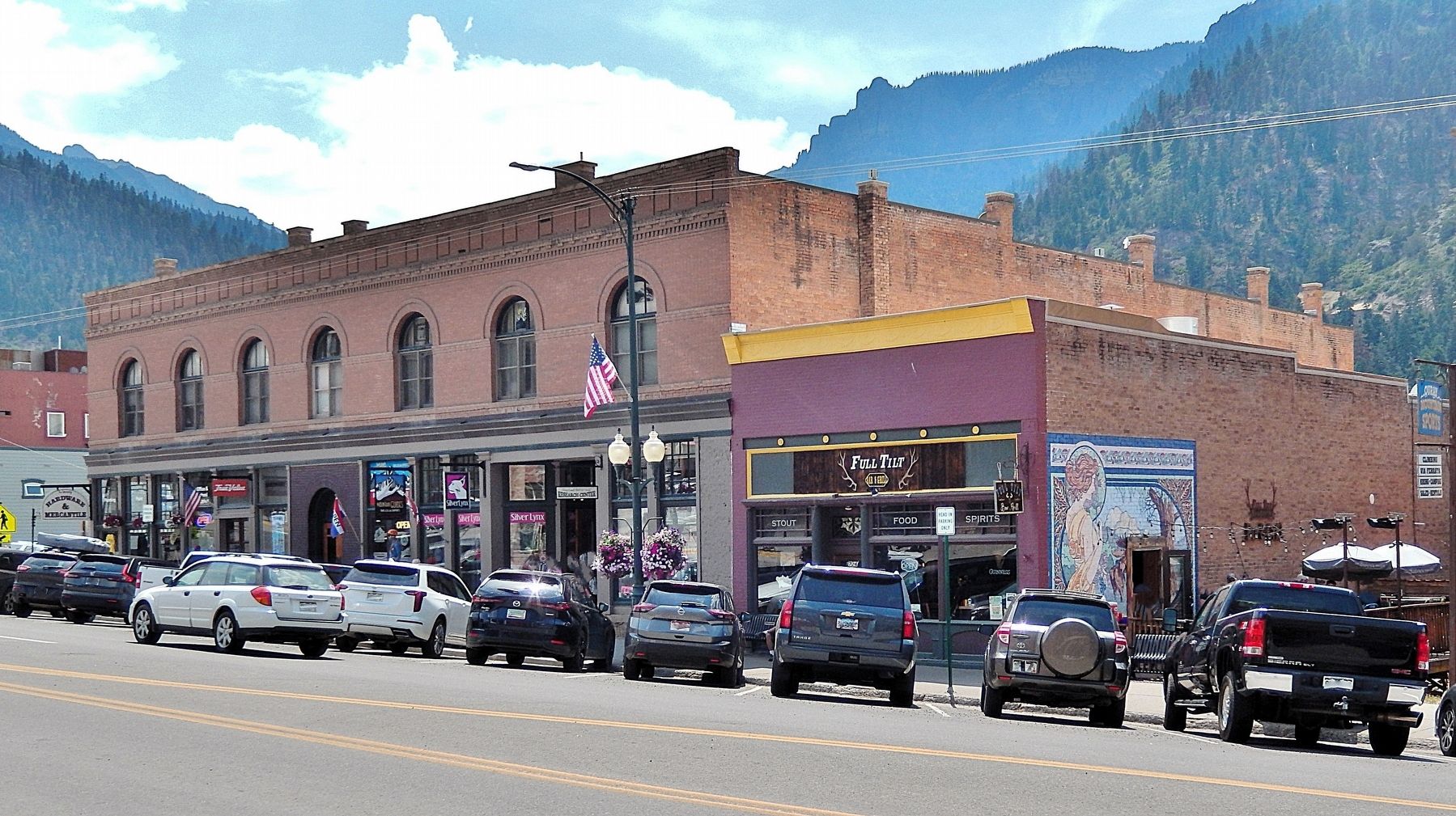 Story Block (left) built in 1892. Click for full size. Story Block (left) built in 1892 image. Click for full size.