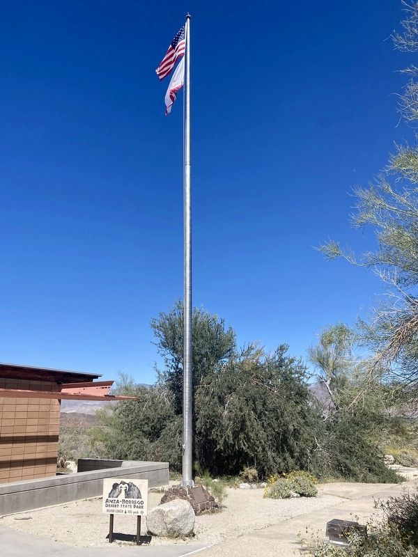 Anza-Borrego Desert State Park Marker image. Click for full size.