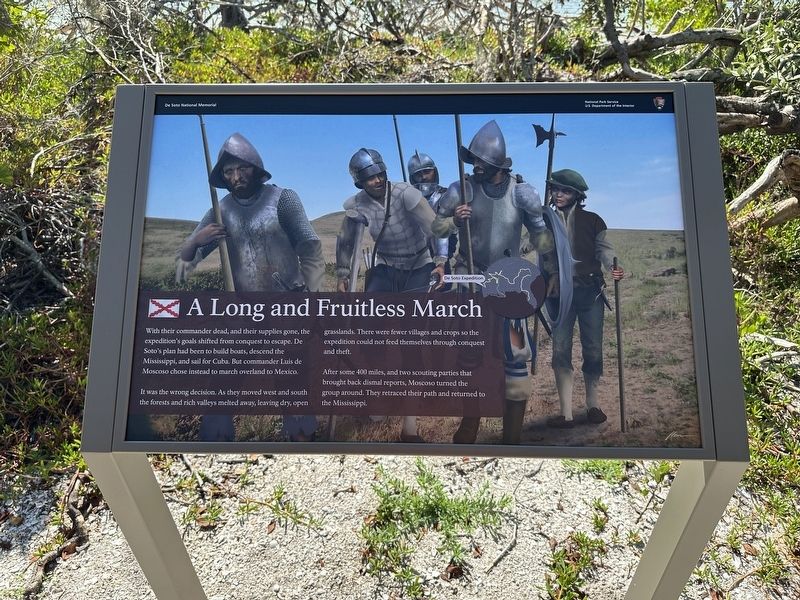 A Long and Fruitless March Marker. Click for full size. A Long and Fruitless March Marker image. Click for full size.
