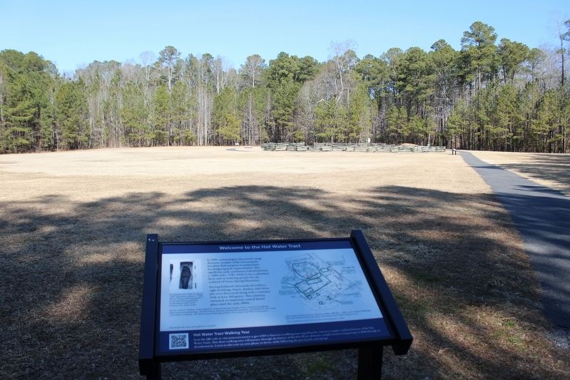 Welcome to the Hot Water Tract Marker. Click for full size. Welcome to the Hot Water Tract Marker image. Click for full size.