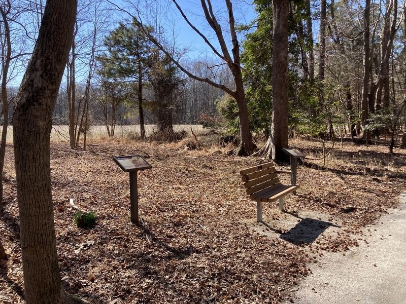 The Battle of Green Spring Marker. Click for full size. The Battle of Green Spring Marker image. Click for full size.