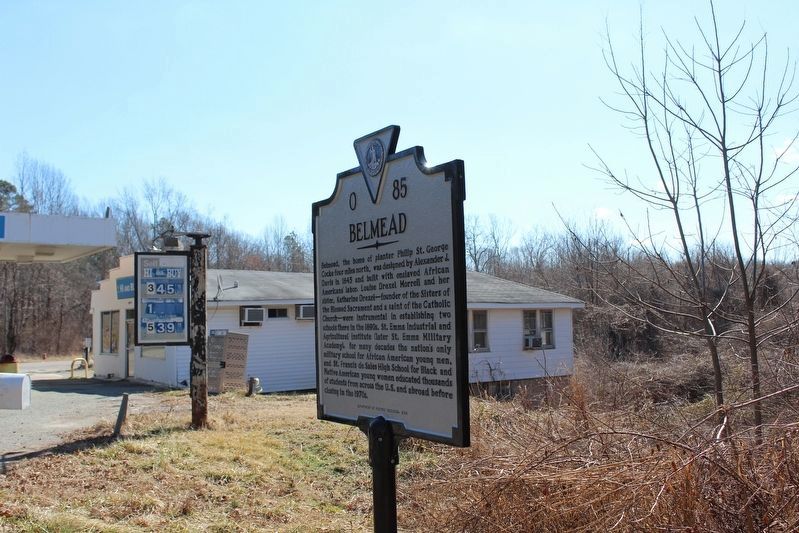Belmead Marker. Click for full size. Belmead Marker image. Click for full size.