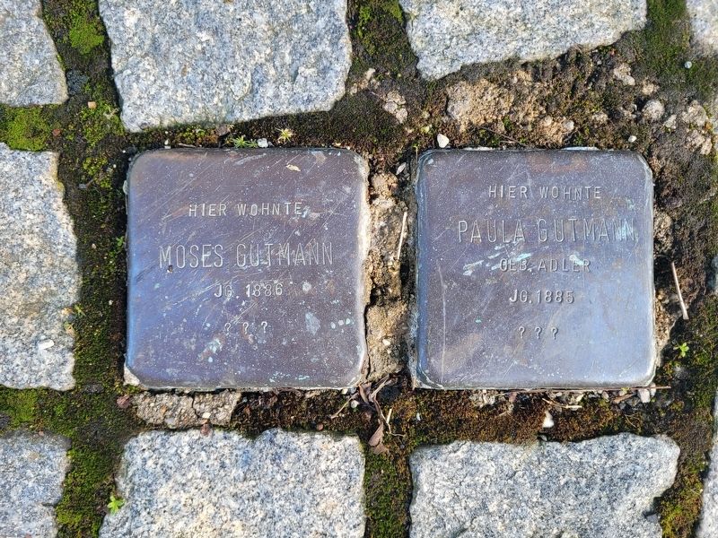 Paula Gutmann Marker. Click for full size. Paula Gutmann Marker image. Click for full size.