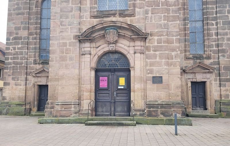 Altstädter Dreifaltigkeitskirche / Old Town Trinity Church Marker. Click for full size. Altstädter Dreifaltigkeitskirche / Old Town Trinity Church Marker image. Click for full size.