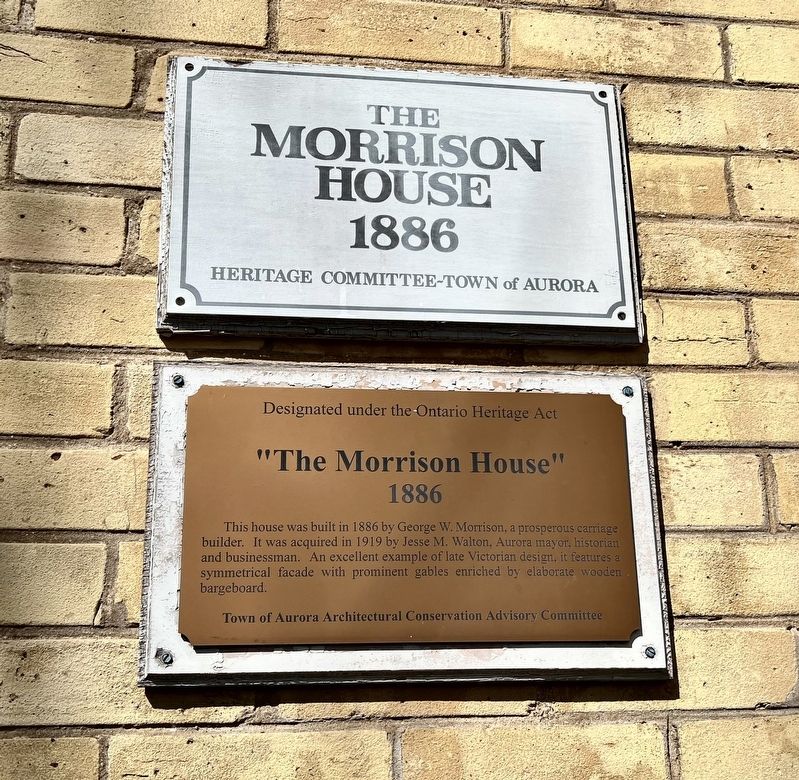 “The Morrison House” Marker. Click for full size. “The Morrison House” Marker image. Click for full size.