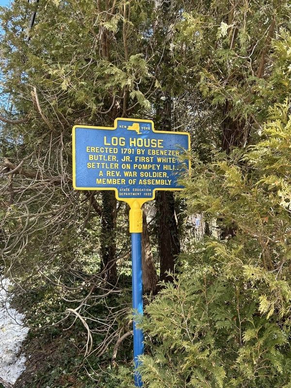 Log House Marker. Click for full size. Log House Marker image. Click for full size.