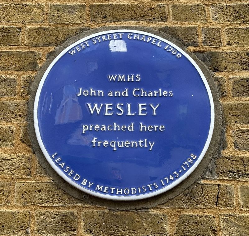 John and Charles Wesley Marker image. Click for full size.