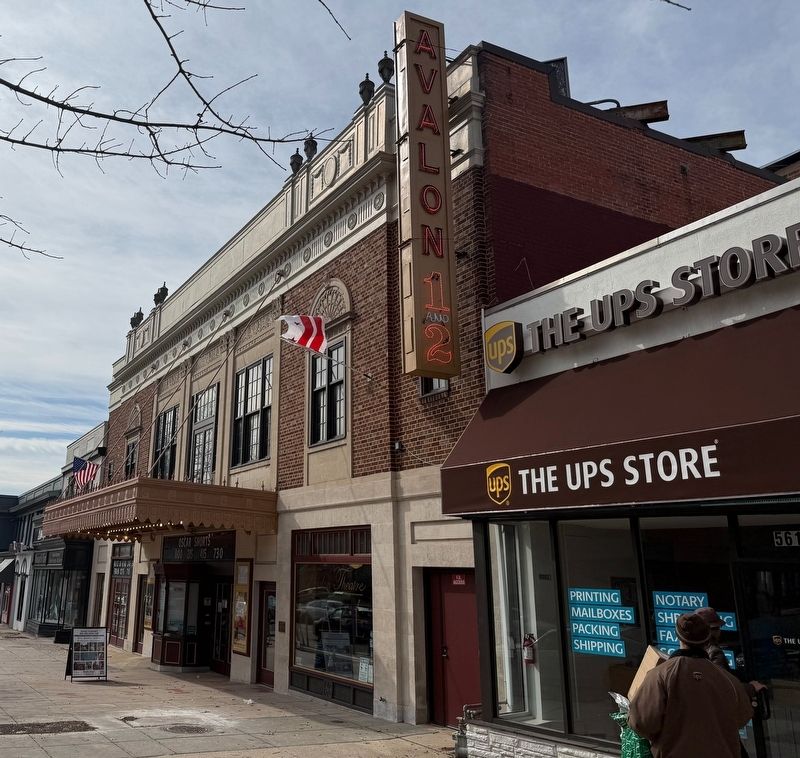 Chevy Chase Theatre (today's Avalon Theatre) image. Click for full size.
