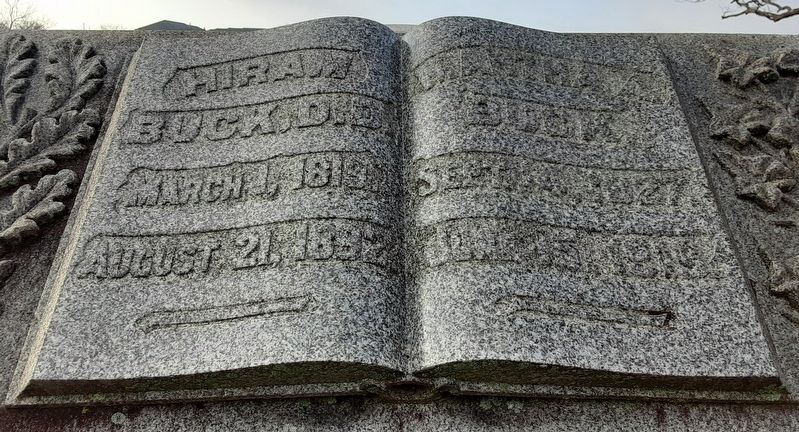 Hiram Buck, D.D. Marker. Click for full size. Hiram Buck, D.D. Marker image. Click for full size.