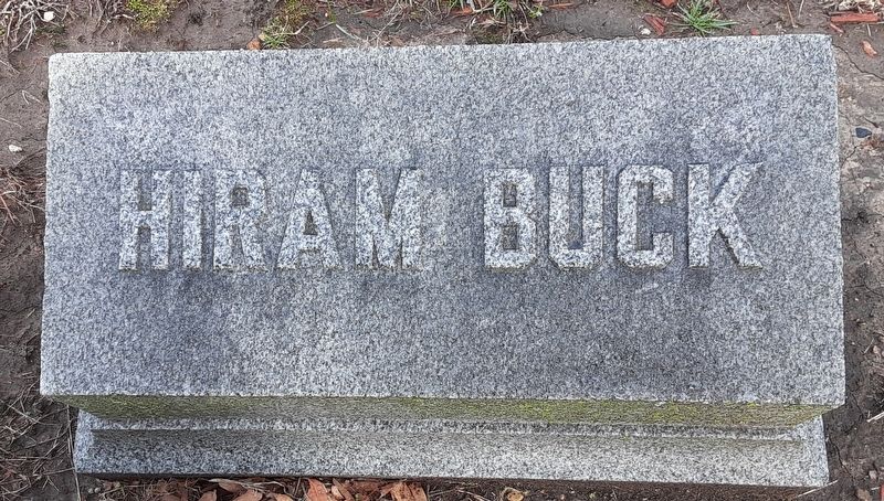 Hiram Buck, D.D. Marker. Click for full size. Hiram Buck, D.D. Marker image. Click for full size.