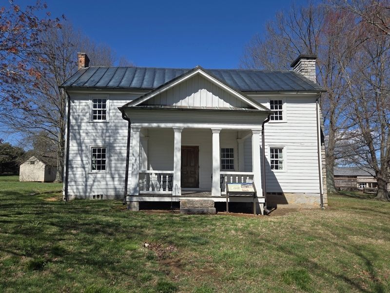 Tipton-Haynes Home and Marker. Click for full size. Tipton-Haynes Home and Marker image. Click for full size.